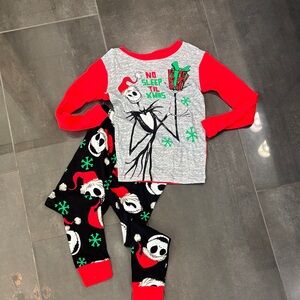 Disney the nightmare before Christmas two-piece pajamas set